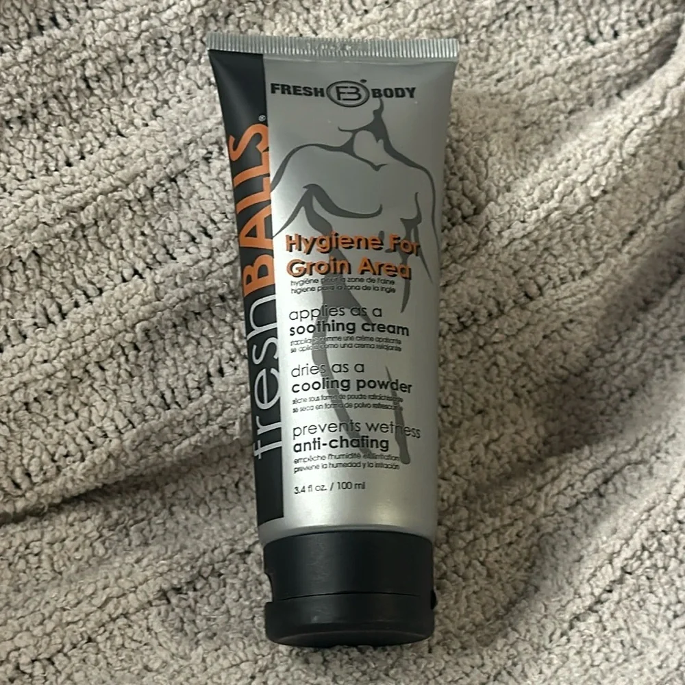 Fresh Body Fresh Balls Hygiene for Groin Area - 3.4 ounces NEW